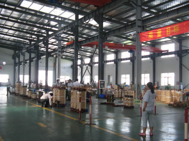 濮阳变压器生产车间